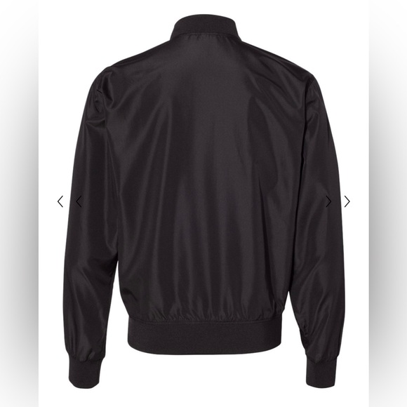 NWOT Lightweight Bomber Jacket - Independent Trading Co. - Picture 3 of 4